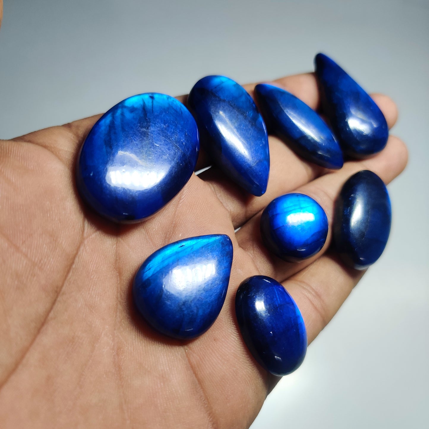 Dyed Labradorite Gemstone | Loose Gemstone for Jewelry Making | Premium Designer Jewelry Supply | Flash Stone