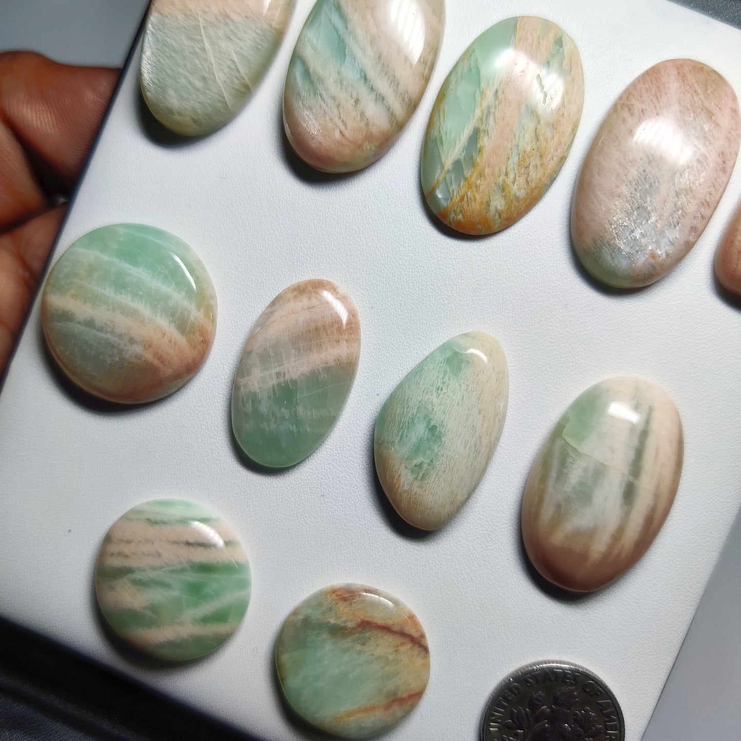 Natural Bicolor Amazonite Gemstone | Loose Amazonite Stone | Jewelry Making Supply | Designer Gemstone