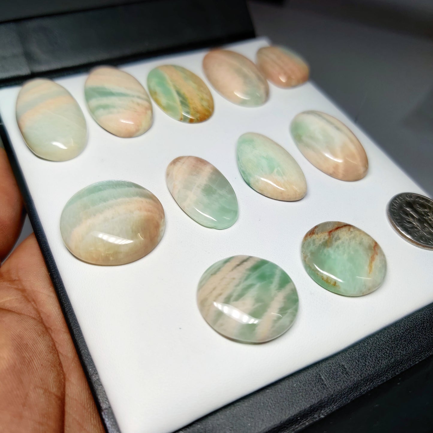 Natural Bicolor Amazonite Gemstone | Loose Amazonite Stone | Jewelry Making Supply | Designer Gemstone