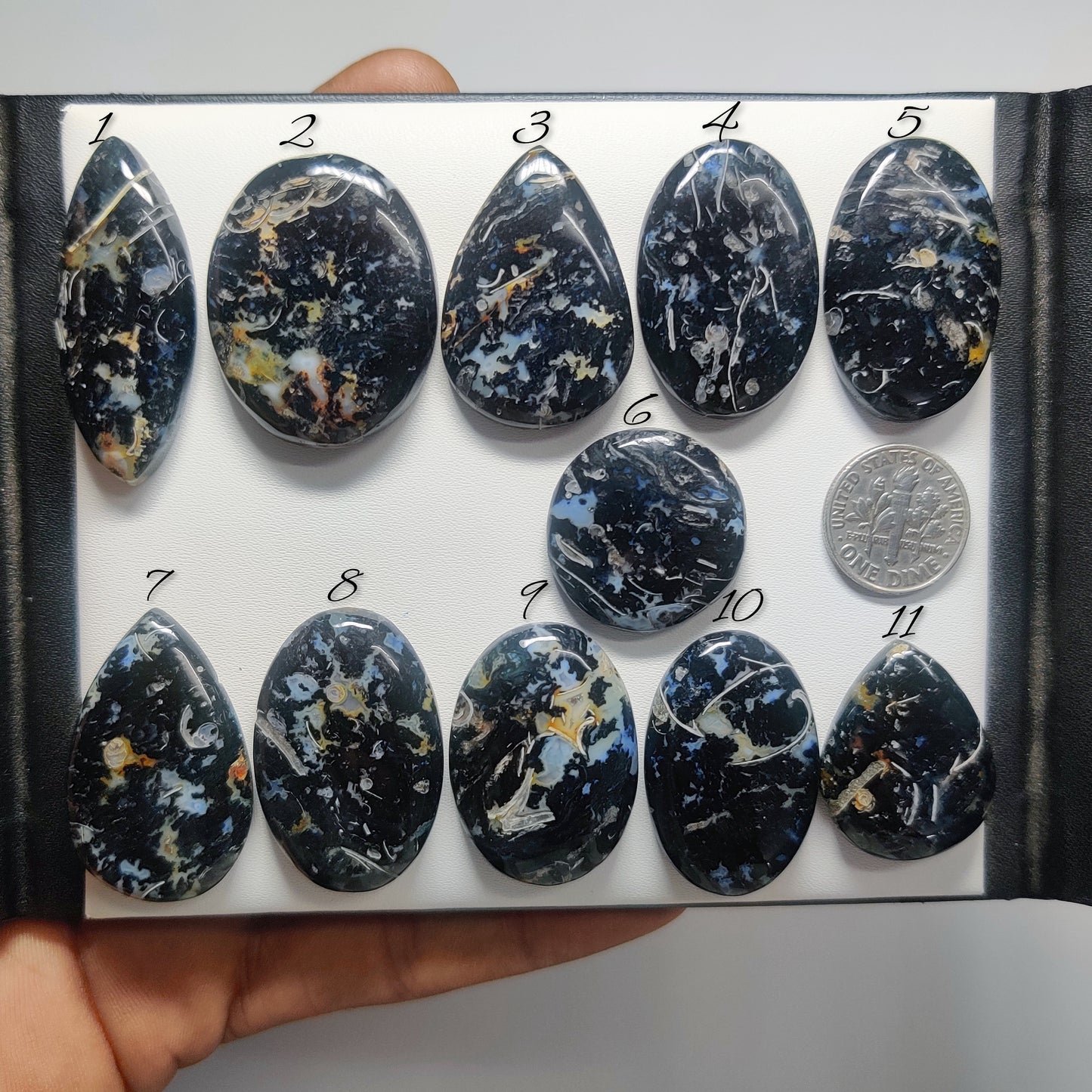 Natural Plum Root Agate Gemstone Cabochon | Premium Loose Agate Stone for Jewelry Making | Handmade Polished Cabochon
