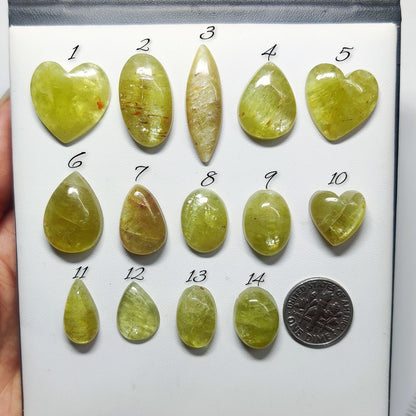 Natural Yellow Apatite Gemstone | Golden Yellow Stone for Rings, Pendants & Jewelry