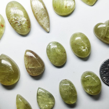 Natural Yellow Apatite Gemstone | Golden Yellow Stone for Rings, Pendants & Jewelry