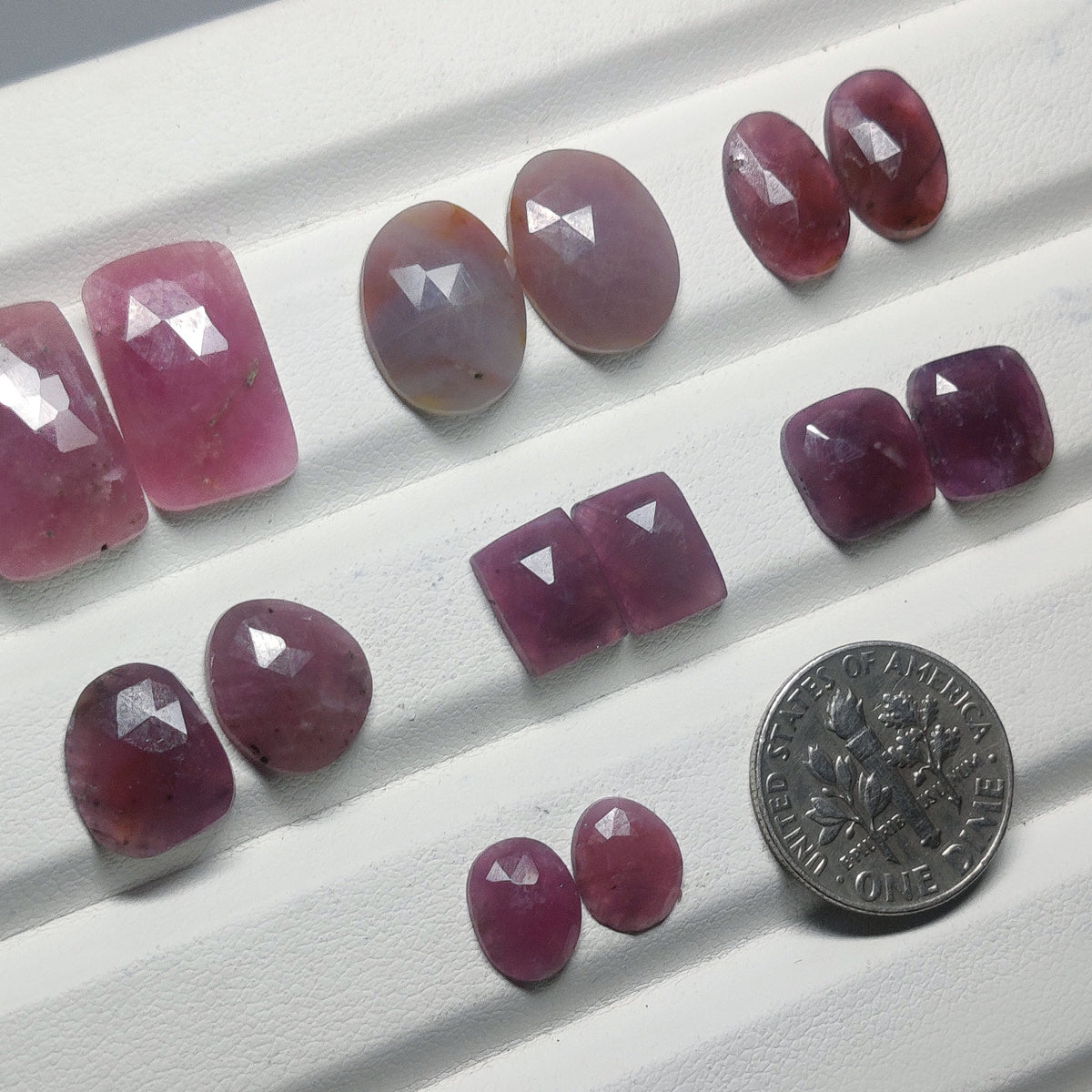 Natural Pink Sapphire Gemstone Cabochon for Jewelry Making | Soft Rose Pink Loose Stone | Premium Polished Sapphire for Rings Pendants