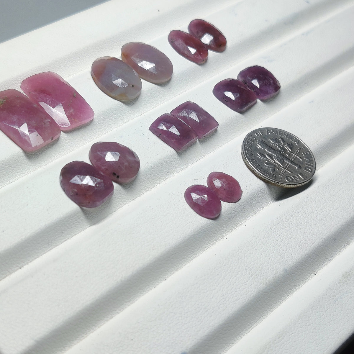 Natural Pink Sapphire Gemstone Cabochon for Jewelry Making | Soft Rose Pink Loose Stone | Premium Polished Sapphire for Rings Pendants