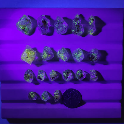 Natural Petroleum Quartz Gemstone Cabochon | Rare Fluorescent Loose Quartz for Jewelry Making | Collector Stone