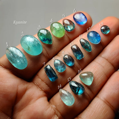 Natural Blue Kyanite Faceted Gemstone | Elegant Loose Stone for Jewelry Making | Expertly Cut & Polished
