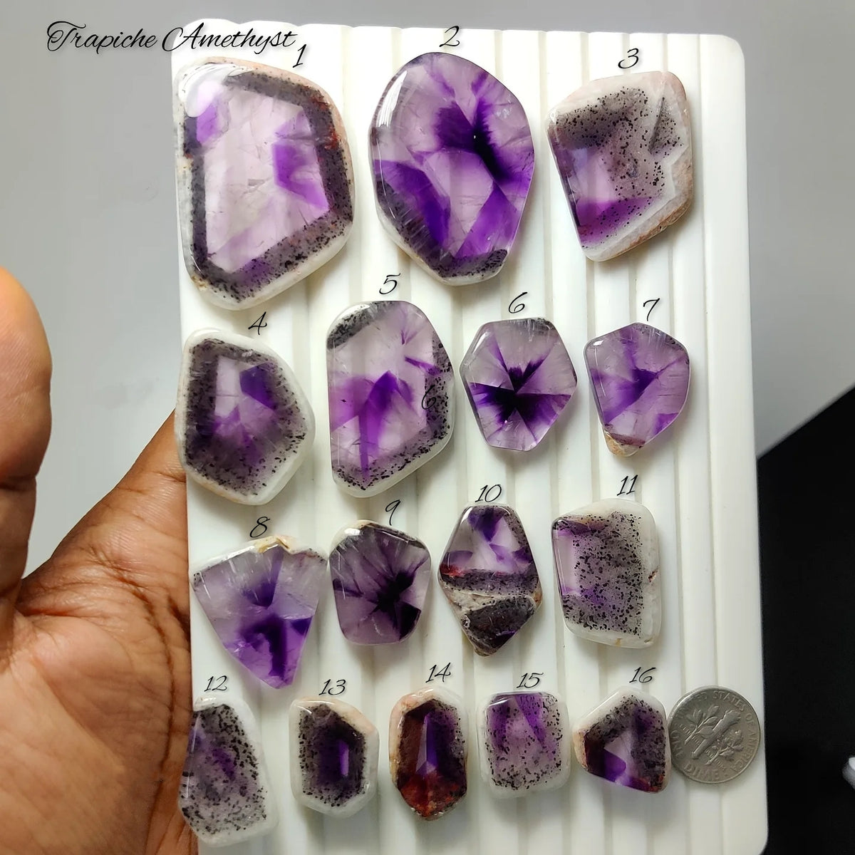 Natural Amethyst Gemstone Cabochon | Rich Purple Quartz Stone for Jewelry Making | Artisan Polished