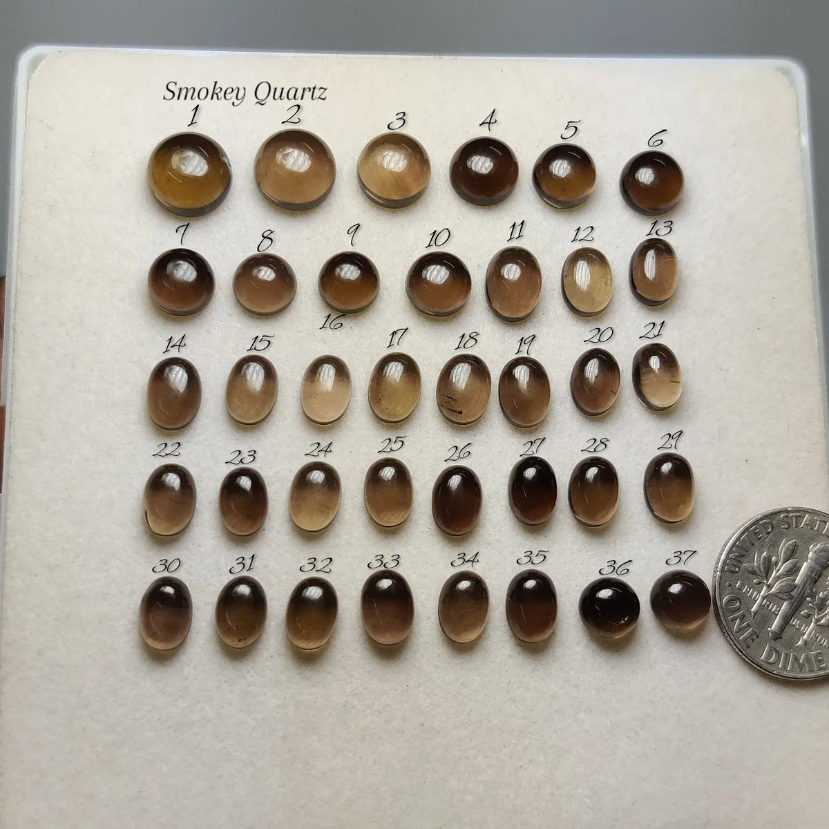 Natural Smokey Quartz Gemstone | Brown Smoky Quartz Stone for Jewelry Making