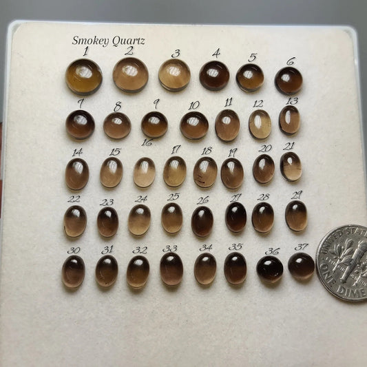 Natural Smokey Quartz Gemstone | Brown Smoky Quartz Stone for Jewelry Making