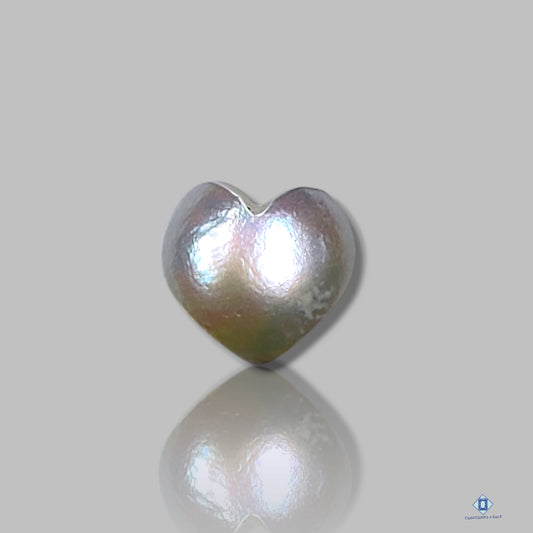 Freshwater Pearl Heart Carvings