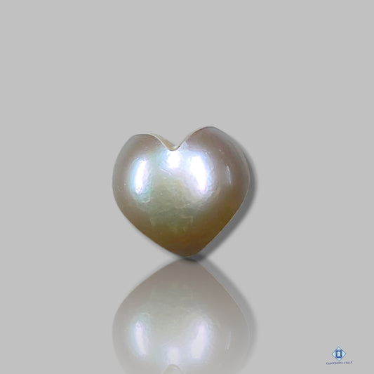 Freshwater Pearl Heart Carvings