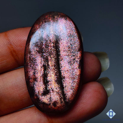 Purple Haze Sunstone Oval Cabochons 39*22*5mm
