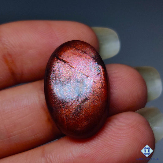 Purple Haze Sunstone Oval Cabochons 23*14*6mm