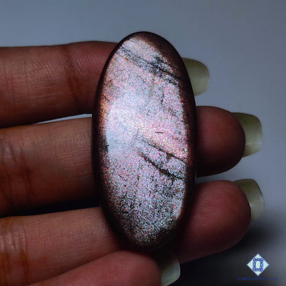 Purple Haze Sunstone Gecko Oval Cabochons 43*20*6mm