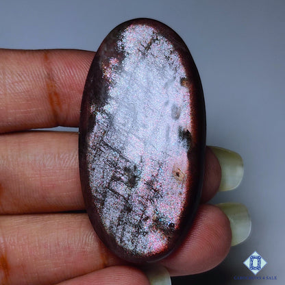 Purple Haze Sunstone Gecko Oval Cabochons 45*23*5mm
