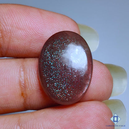 Purple Haze Sunstone Oval Cabochons 19*14*4mm