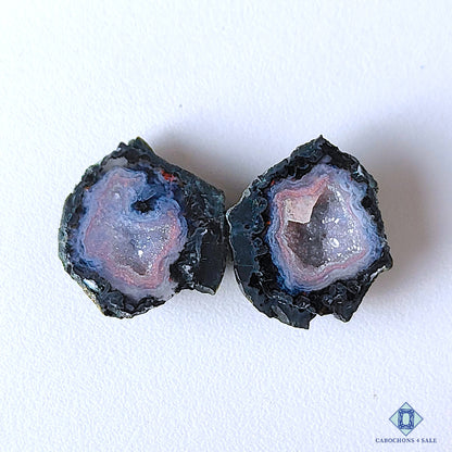 Tabasco Agate Pair Fancy Pairs 18*16*6mm