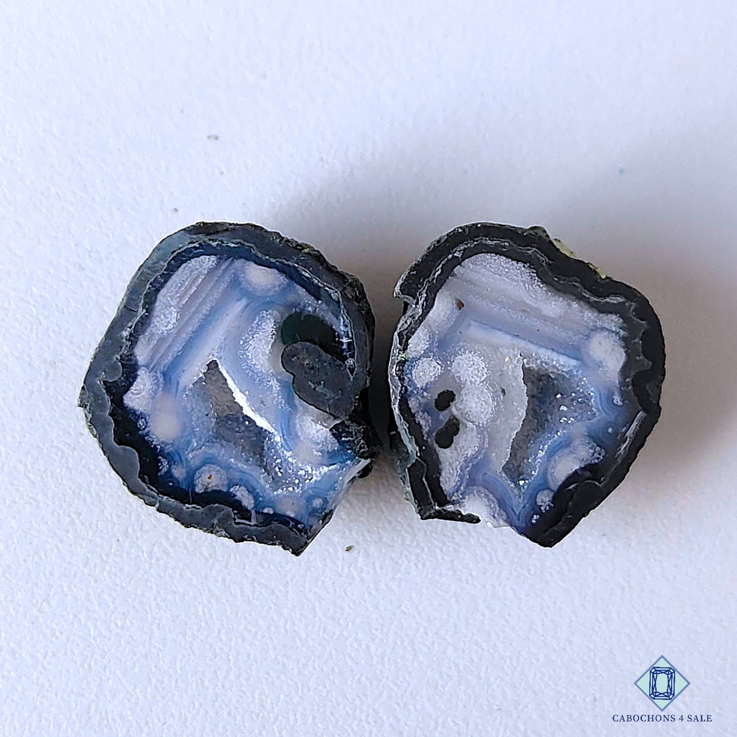 Tabasco Agate Pair Fancy Pairs 17*15*7mm