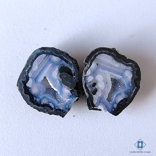 Tabasco Agate Pair Fancy Pairs 17*15*7mm