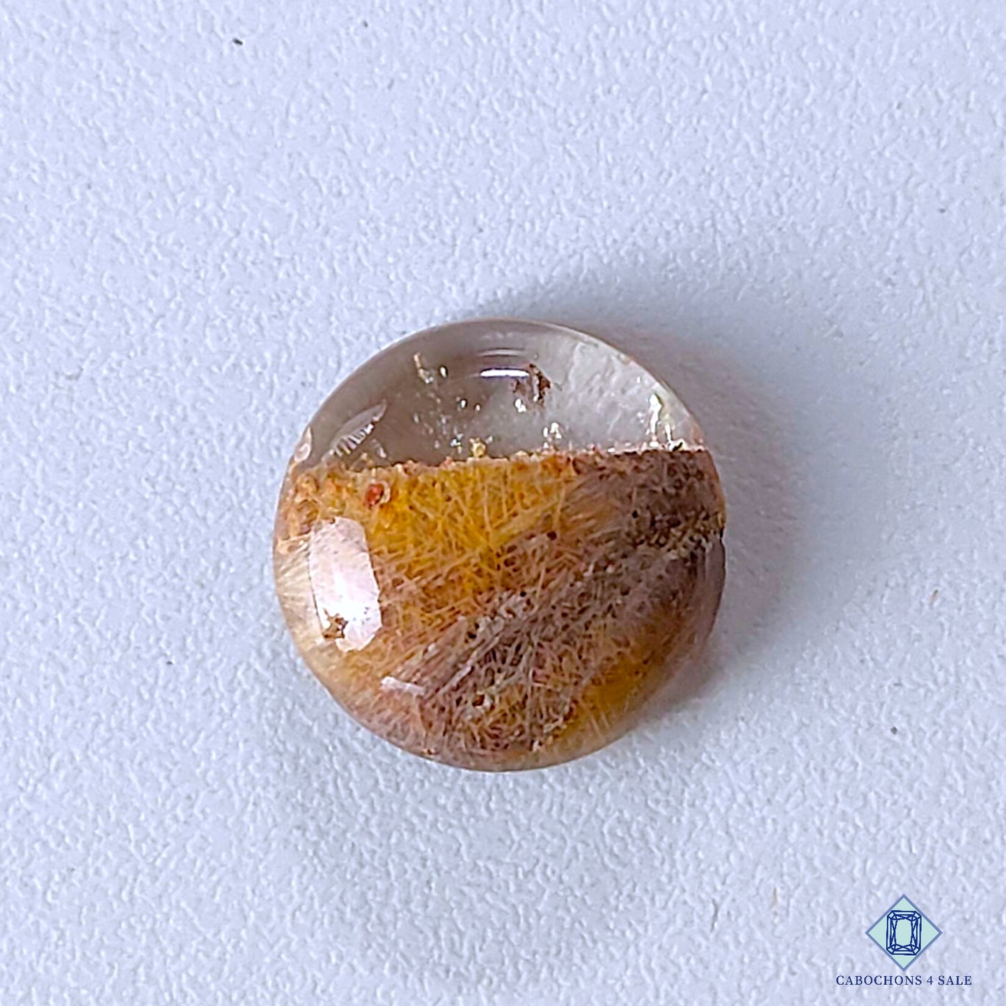 Garden Quartz Round Cabochons 13*5mm