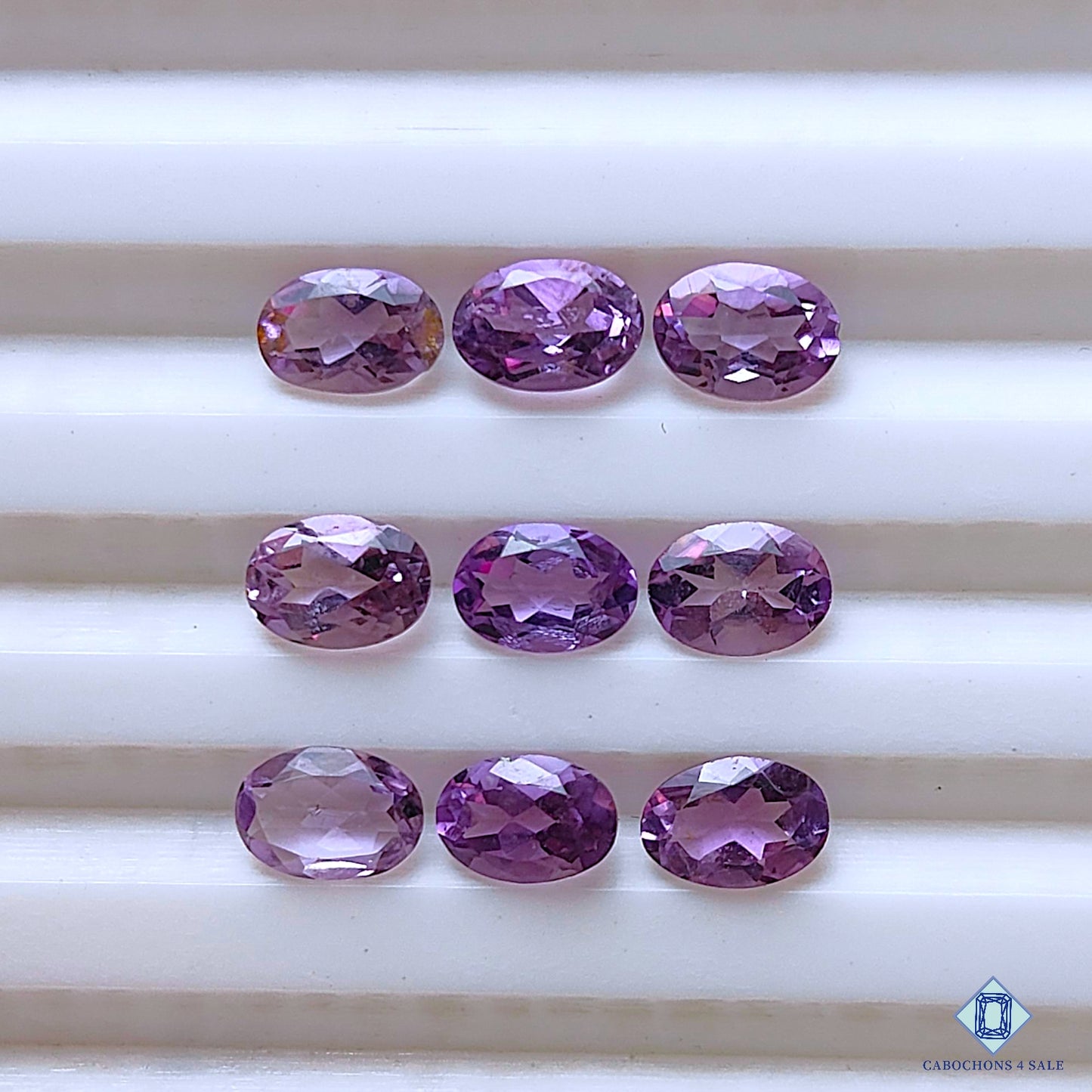 Amethyst Oval Calibrated