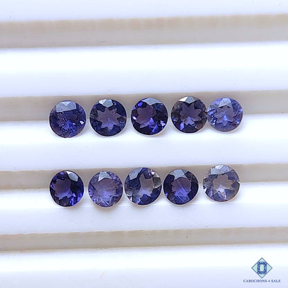Lotes redondos de iolita