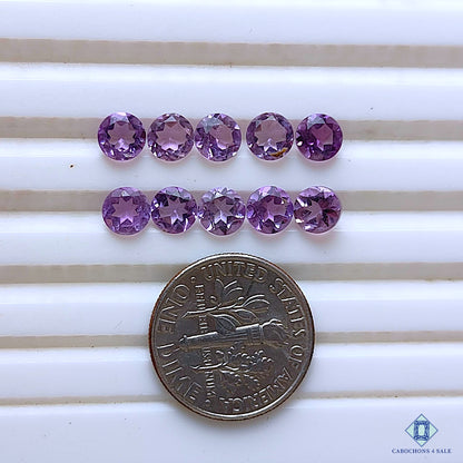 Amethyst Round Calibrated