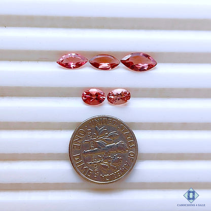 Pink Tourmaline Mix Shape Lots