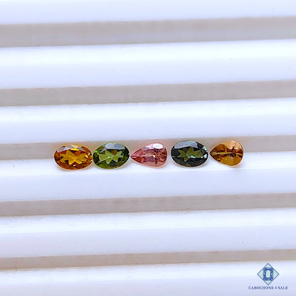 Lotes de formas mixtas de turmalina