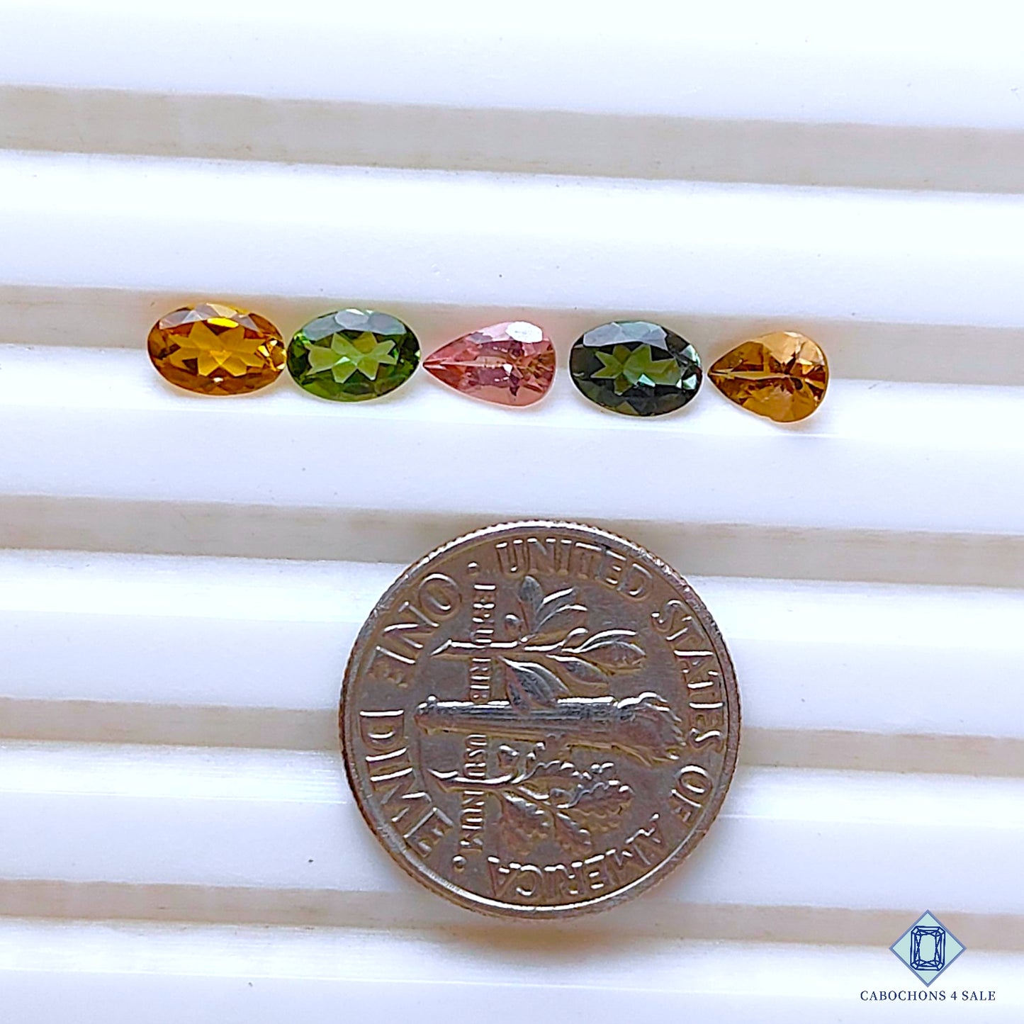 Lotes de formas mixtas de turmalina