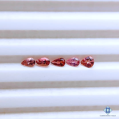 Pink Tourmaline Pear Lots