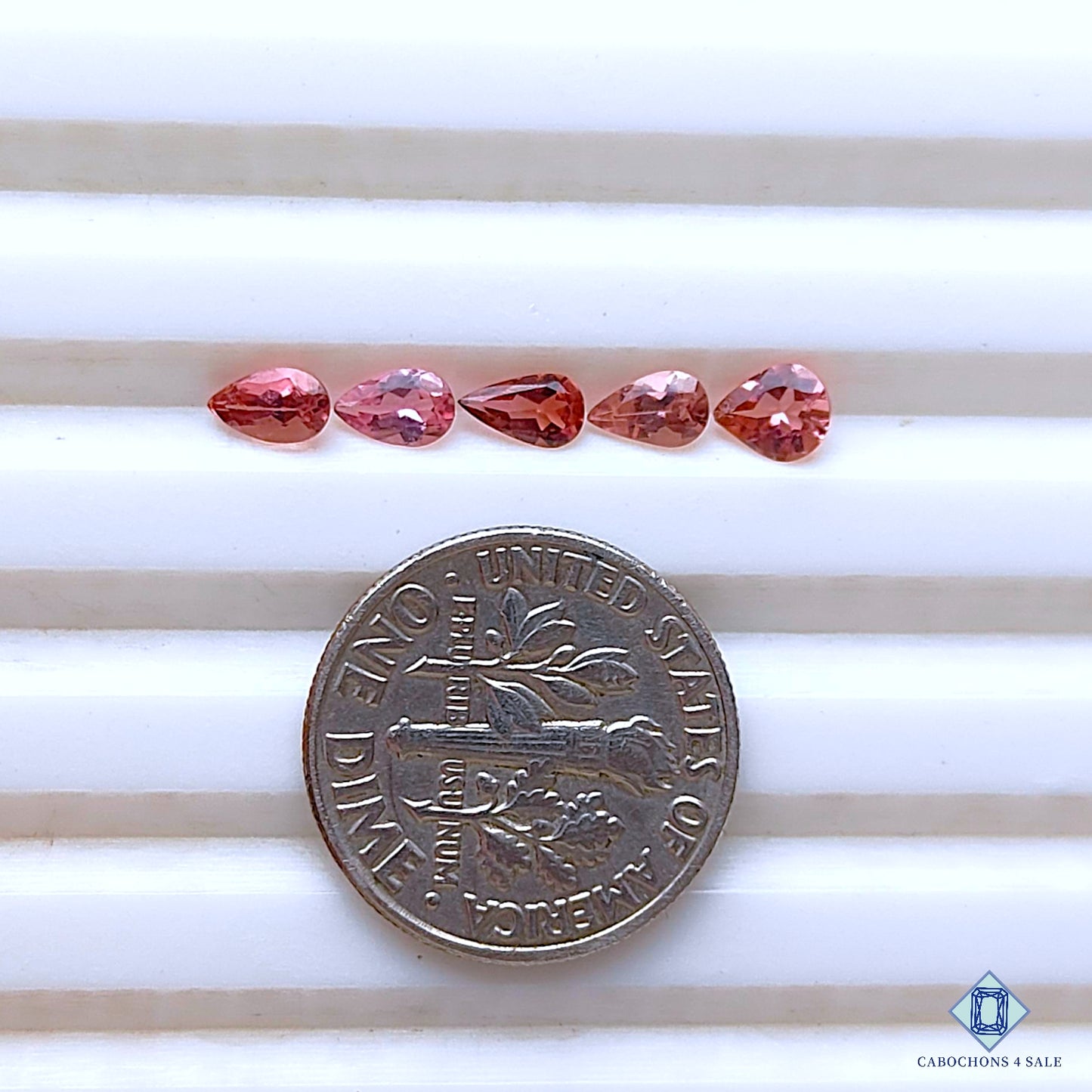 Pink Tourmaline Pear Lots