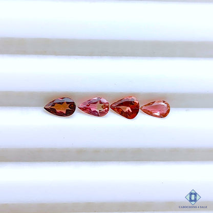Pink Tourmaline Pear Lots
