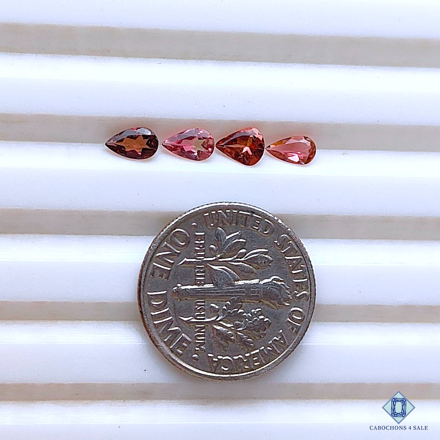 Pink Tourmaline Pear Lots