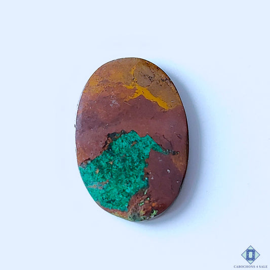 cabochons4sale, multicolor malachite oval cabochons with varied green tones, layered mineral patterns and distinctive polished gemstone surfaces held between fingers
