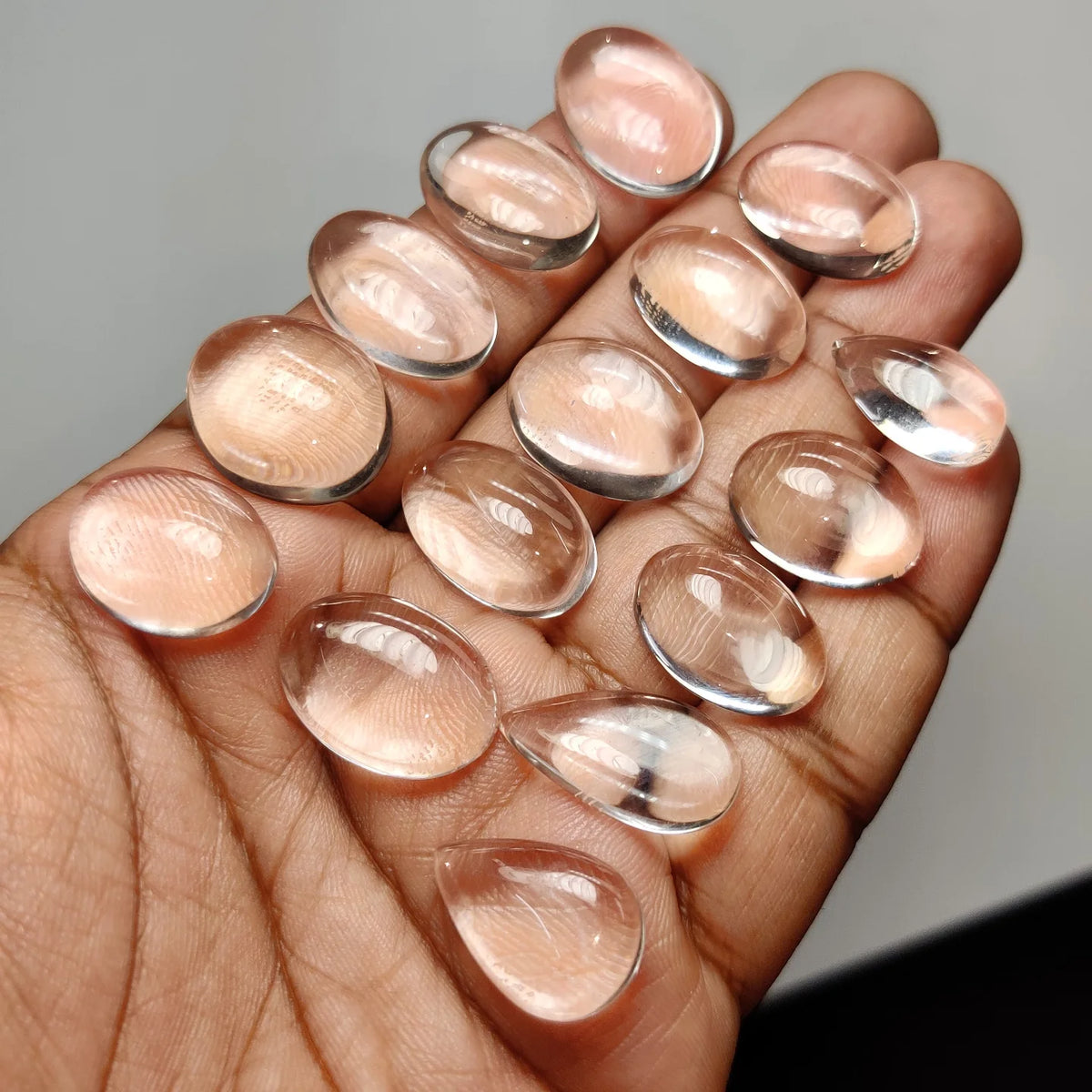 Premium Crystal Quartz Gemstones for Jewelry Making | Authentic, Certified, Top Quality